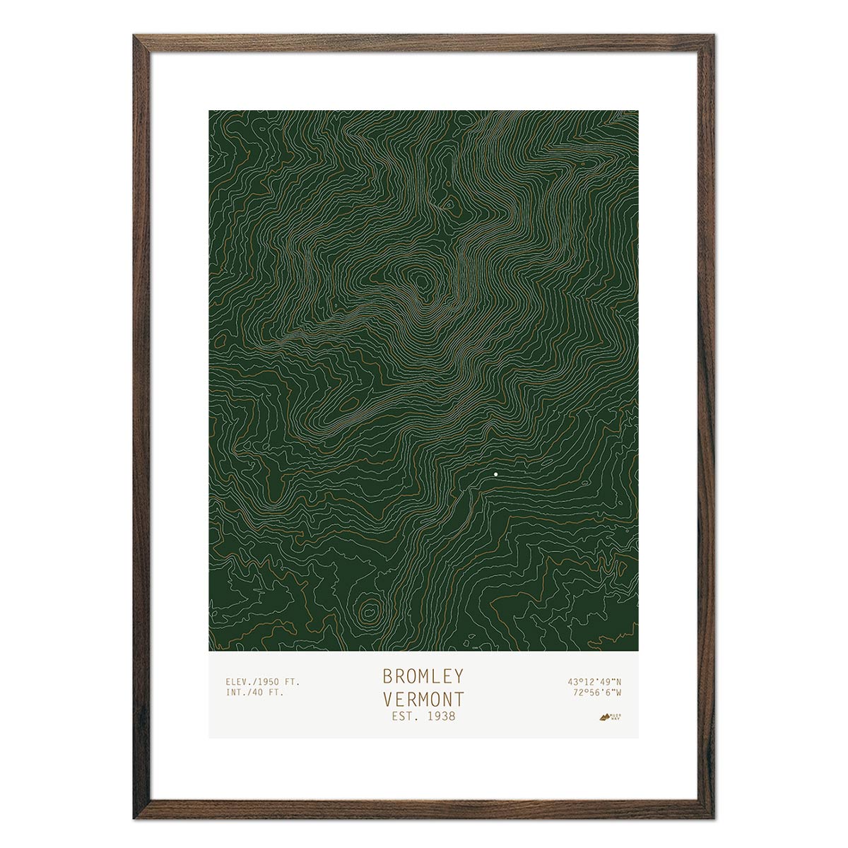 Bromley, Vermont - Muir Way - TOPO Series