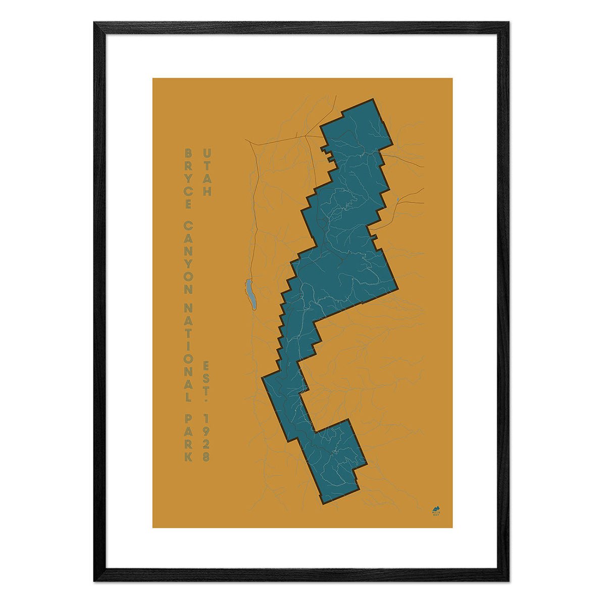 Bryce Canyon National Park Map - Muir Way - National Park