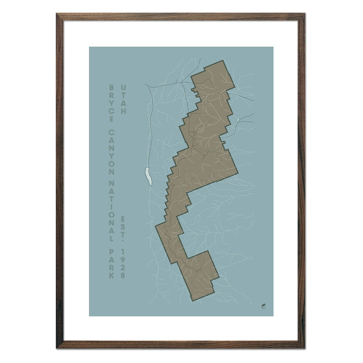 Bryce Canyon National Park Map - Muir Way - National Park