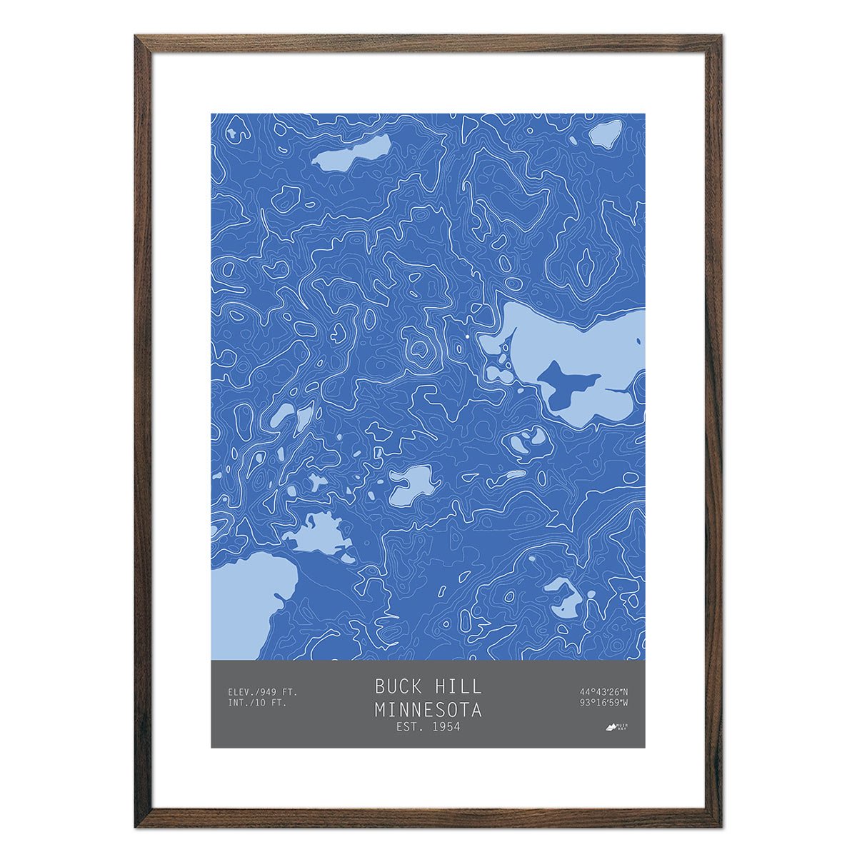 Buck Hill, Minnesota - Muir Way - TOPO Series