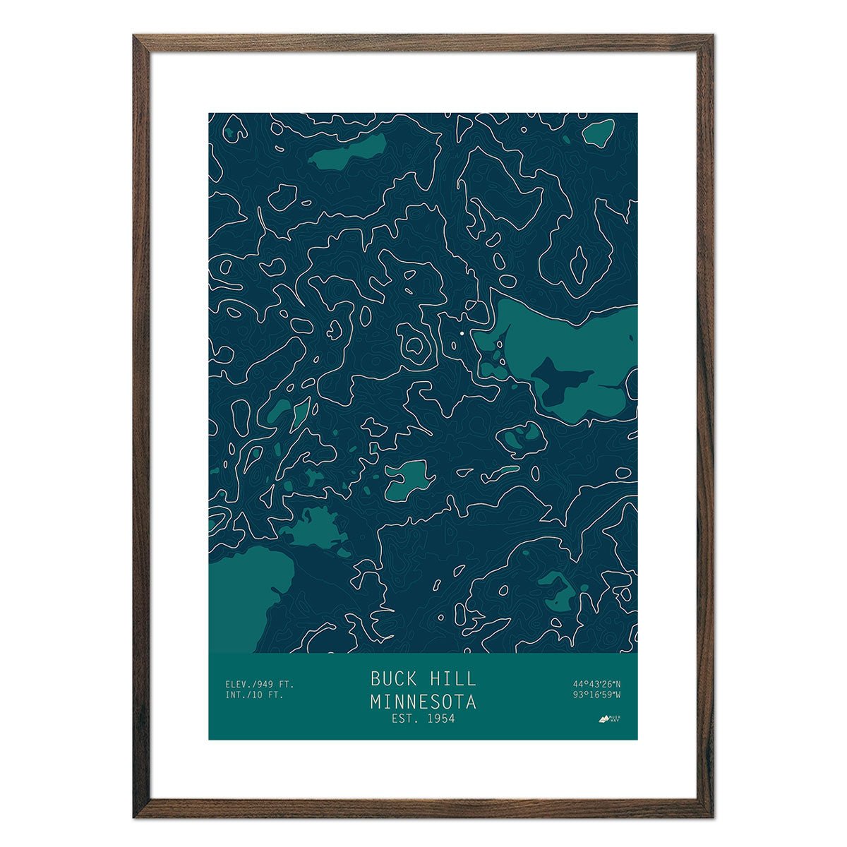 Buck Hill, Minnesota - Muir Way - TOPO Series