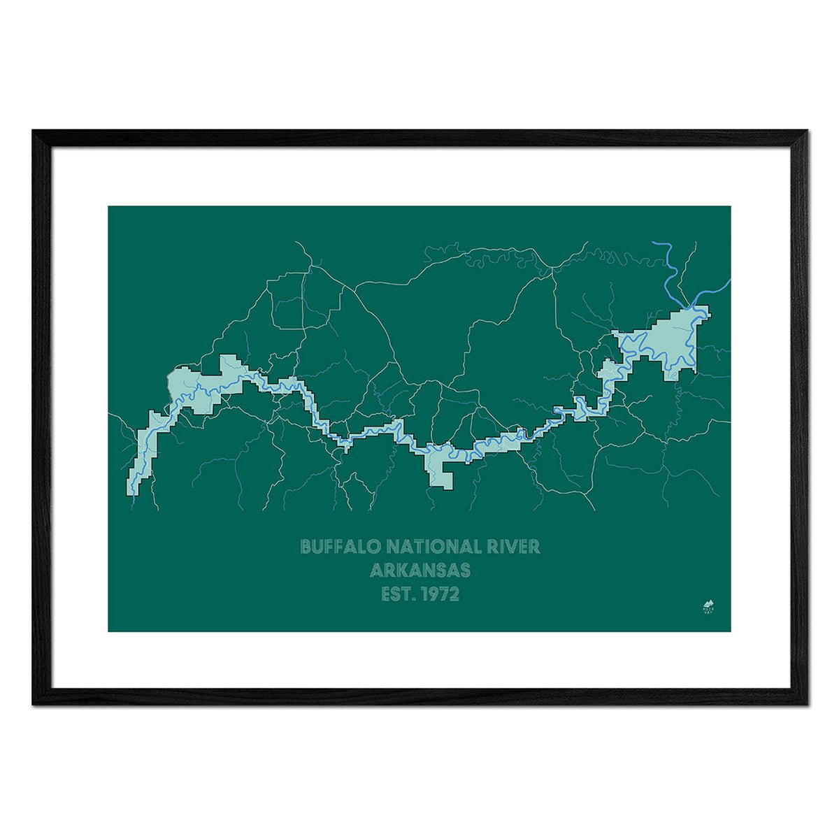 Buffalo National River Map - Muir Way - National Park