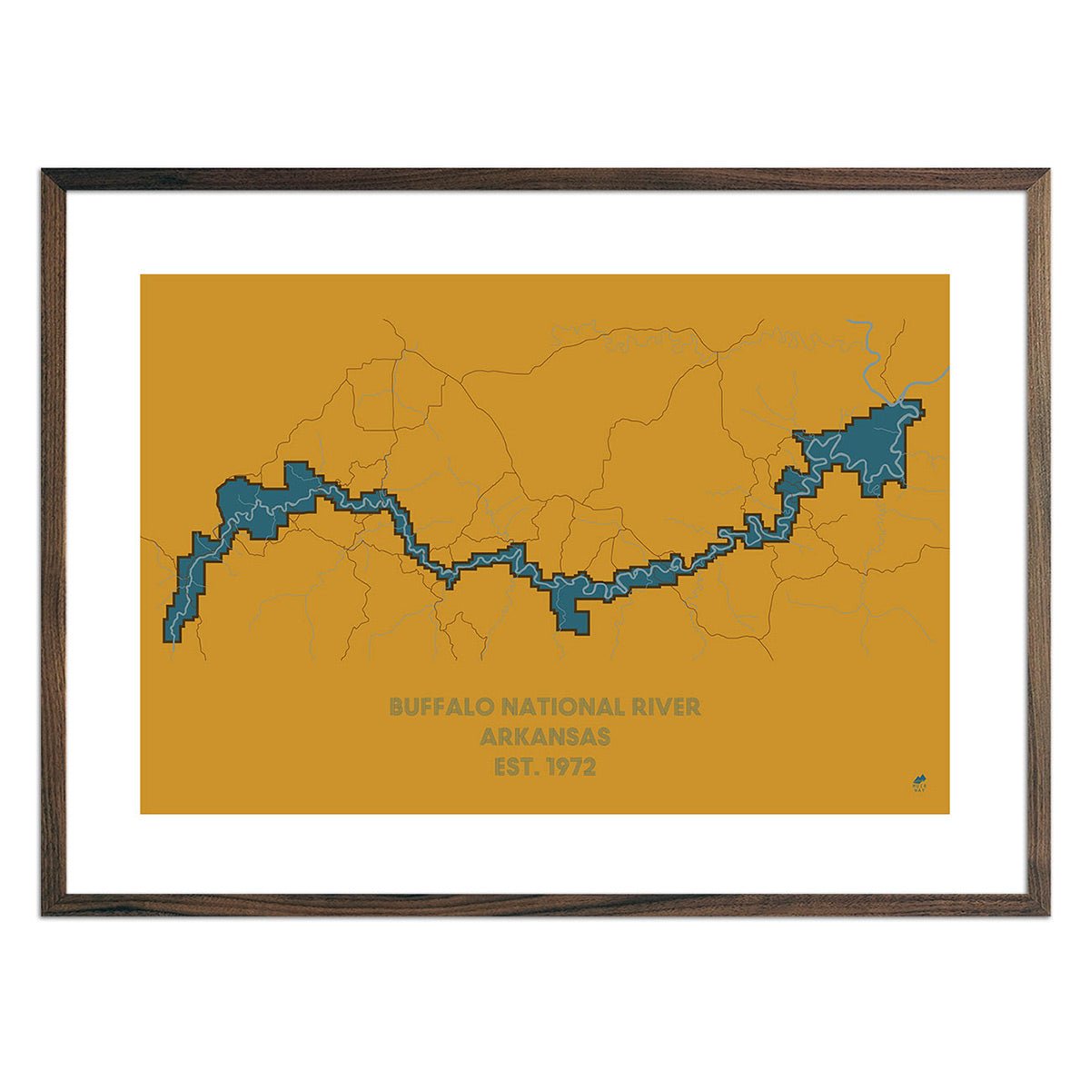 Buffalo National River Map - Muir Way - National Park