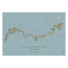 Buffalo National River Map - Muir Way - National Park