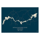 Buffalo National River Map - Muir Way - National Park