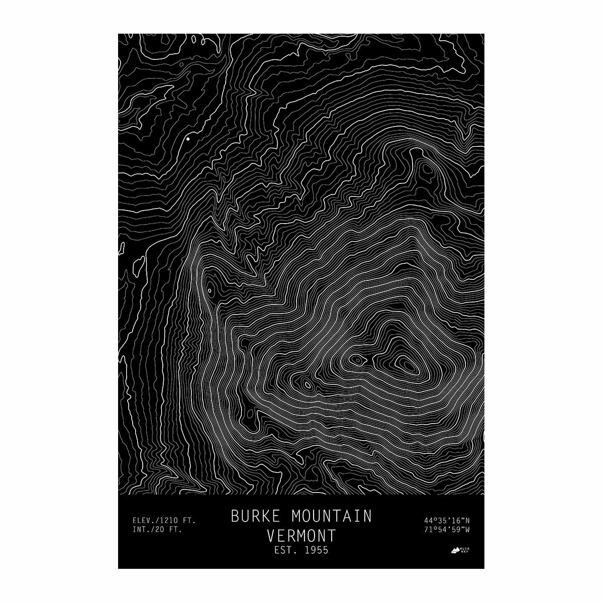 Burke Mountain, Vermont - Muir Way - TOPO Series