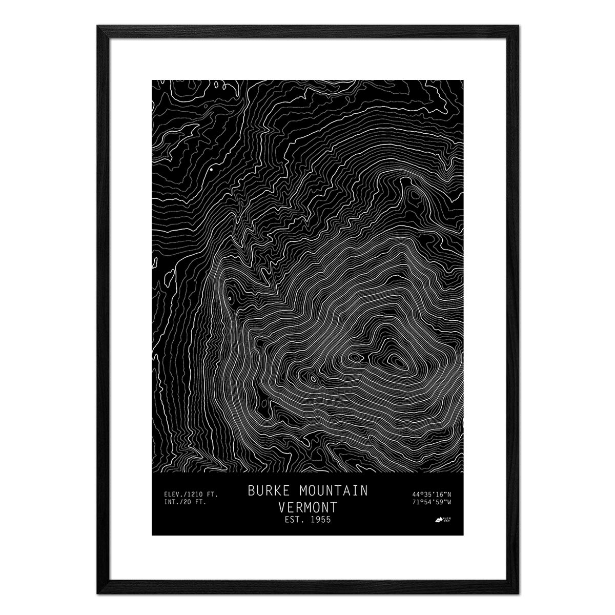 Burke Mountain, Vermont - Muir Way - TOPO Series
