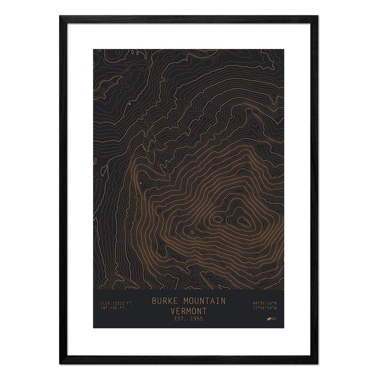 Burke Mountain, Vermont - Muir Way - TOPO Series