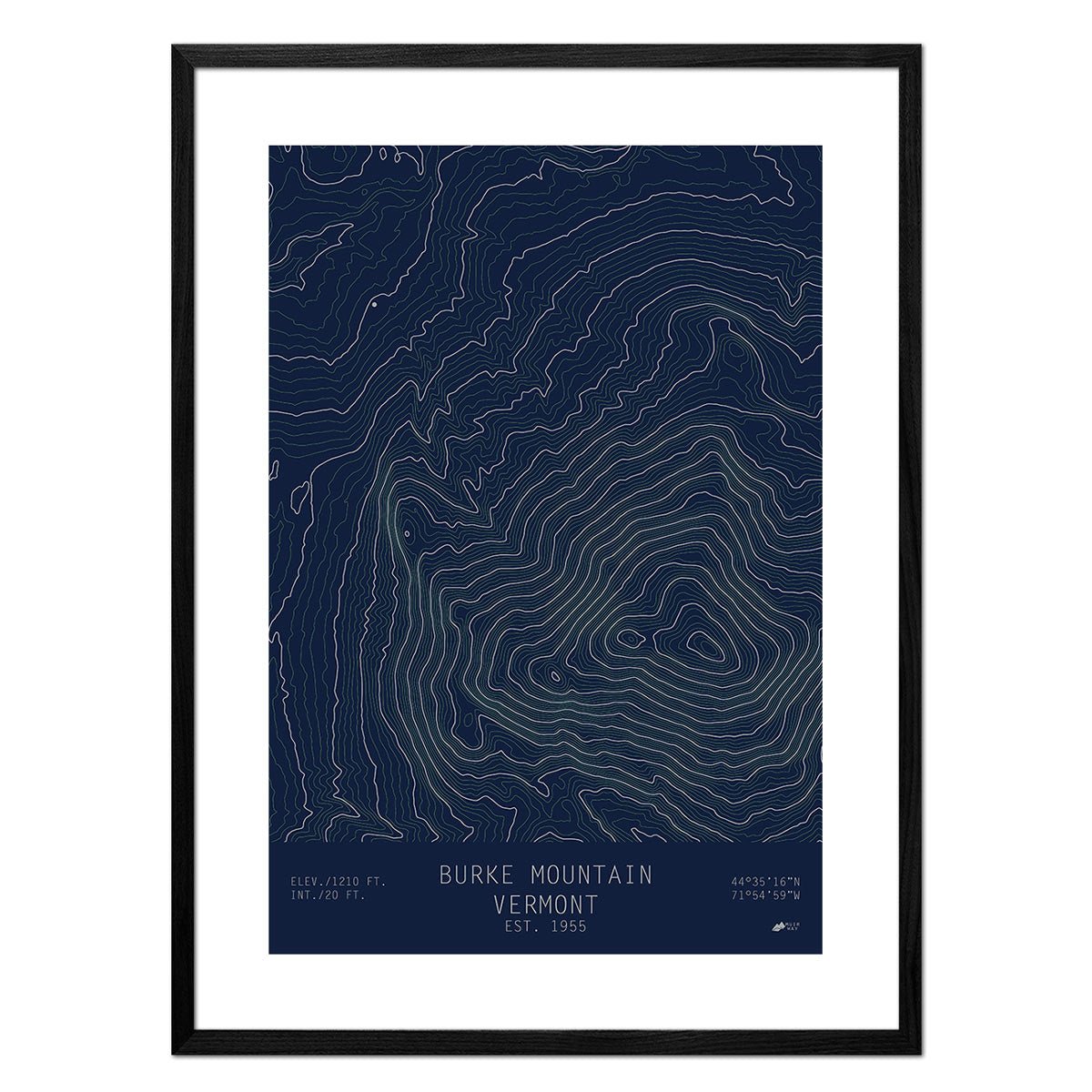 Burke Mountain, Vermont - Muir Way - TOPO Series