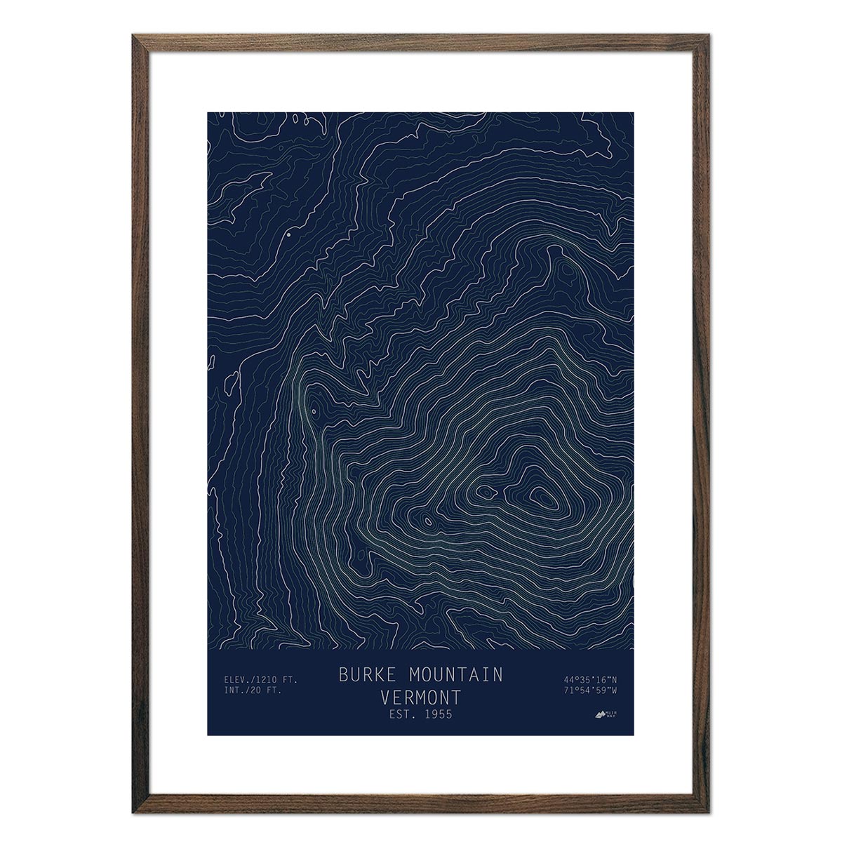 Burke Mountain, Vermont - Muir Way - TOPO Series