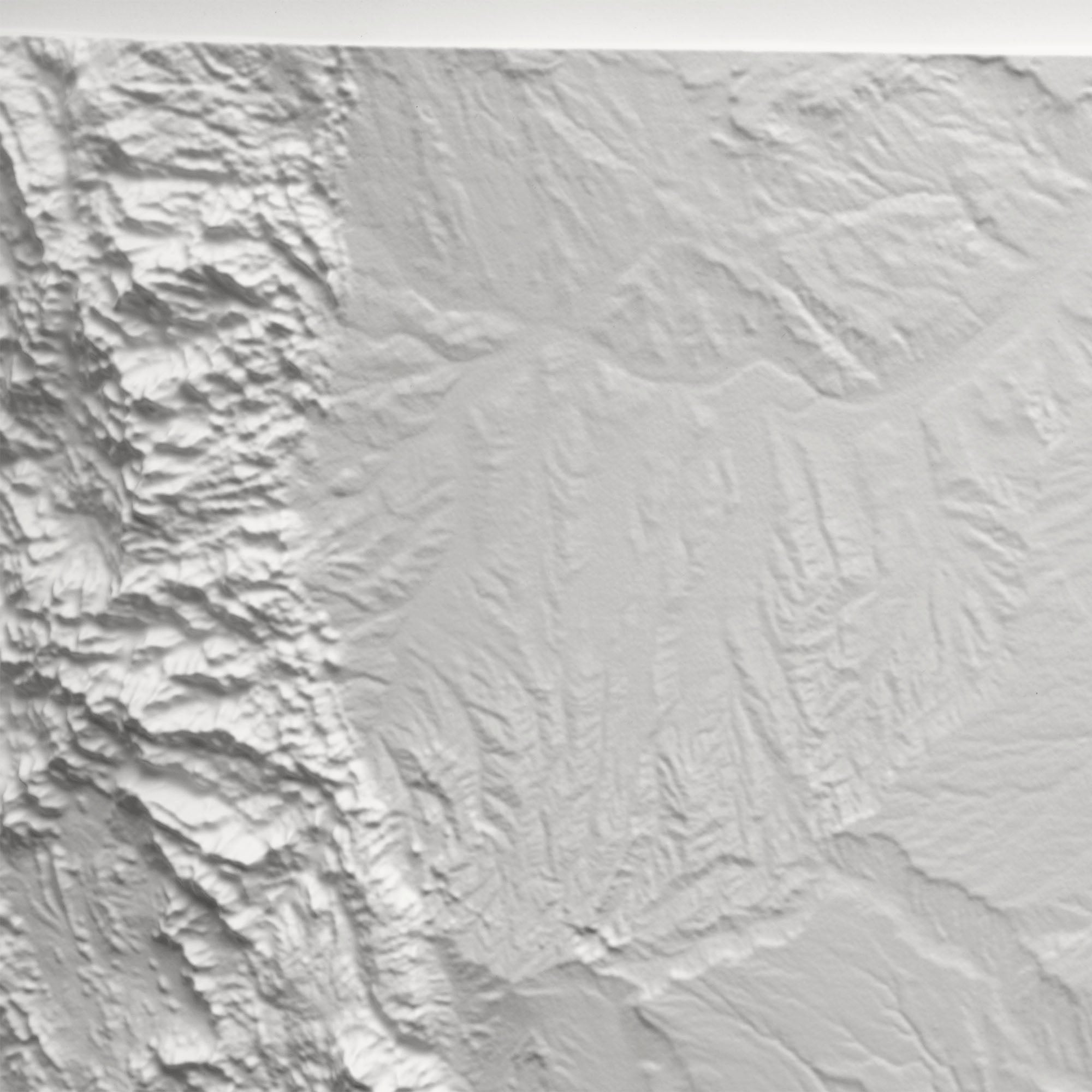 Colorado 3D Raised Relief Map - Muir Way - 3D