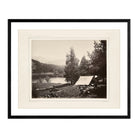 Camp on Mystic Lake, Yellowstone 1873 - Muir Way - Photograph