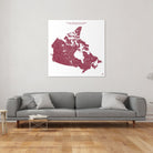Hydrological Map of Canada - Muir Way - Hydrology