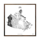 Canada Elevation Map - Muir Way - Elevation