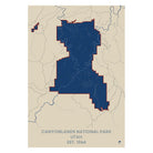 Canyonlands National Park Map - Muir Way - National Park