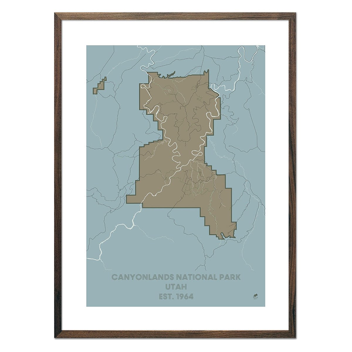 Canyonlands National Park Map - Muir Way - National Park