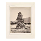 Cap of Liberty, Mammoth Hot Springs, Yellowstone 1873 - Muir Way - Photograph