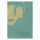 Cape Hatteras National Park Map - Muir Way - National Park