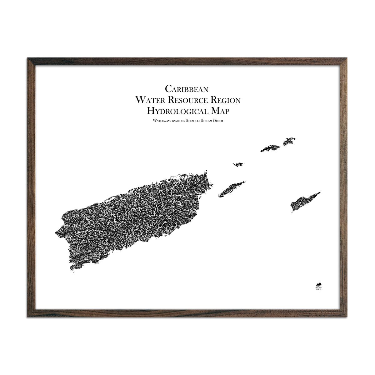 Caribbean Regional Hydrological Map - Muir Way - Hydrology