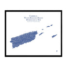 Caribbean Regional Hydrological Map - Muir Way - Hydrology