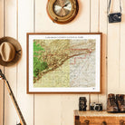 Carlsbad Caverns Shaded Relief Map - Muir Way - Relief Series