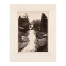 Cascade from Mount Blackmore, Yellowstone 1873 - Muir Way - Photograph