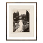 Cascade from Mount Blackmore, Yellowstone 1873 - Muir Way - Photograph
