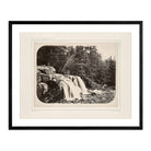 Cascade from Mount Blackmore No. 2, Yellowstone 1873 - Muir Way - Photograph