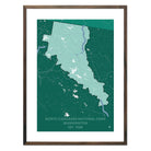 North Cascades National Park Map - Muir Way - National Park