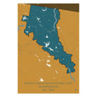 North Cascades National Park Map - Muir Way - National Park