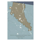 North Cascades National Park Map - Muir Way - National Park