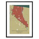 North Cascades National Park Map - Muir Way - National Park
