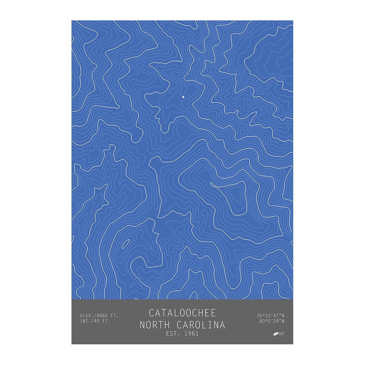 Cataloochee, North Carolina - Muir Way - TOPO Series