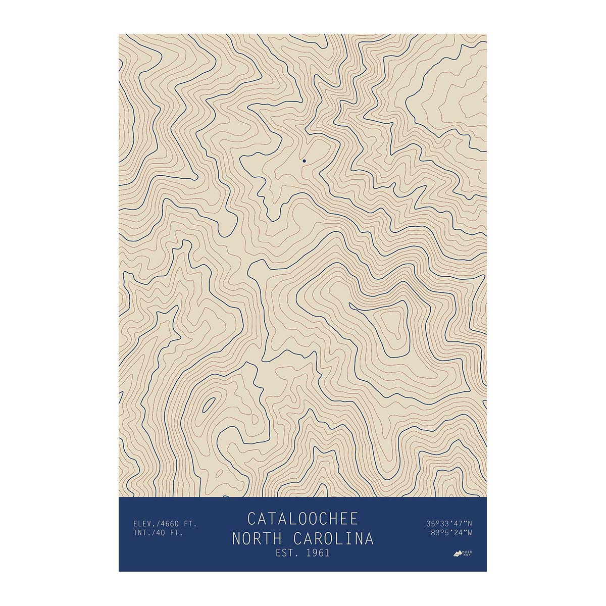 Cataloochee, North Carolina - Muir Way - TOPO Series