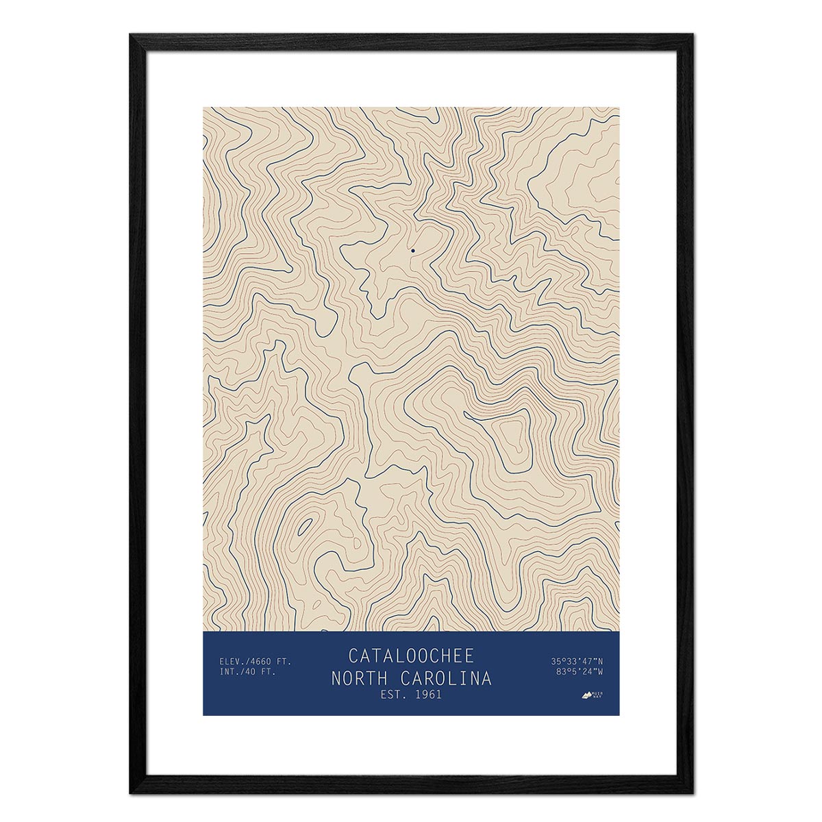 Cataloochee, North Carolina - Muir Way - TOPO Series