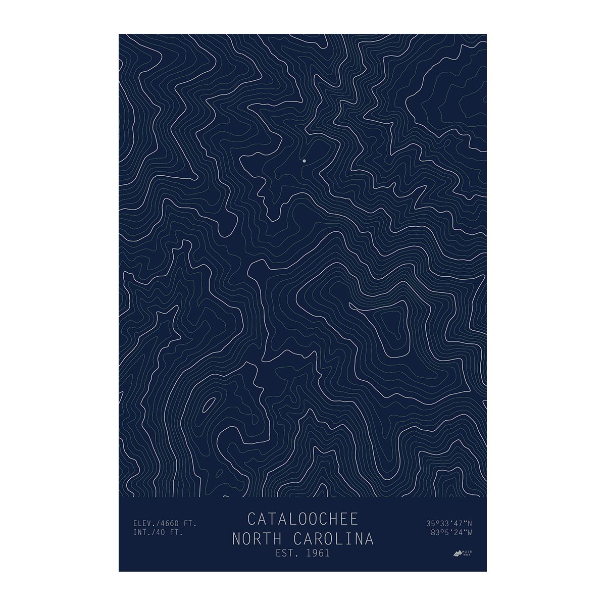 Cataloochee, North Carolina - Muir Way - TOPO Series