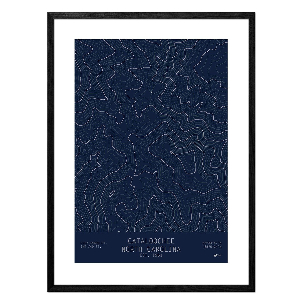 Cataloochee, North Carolina - Muir Way - TOPO Series