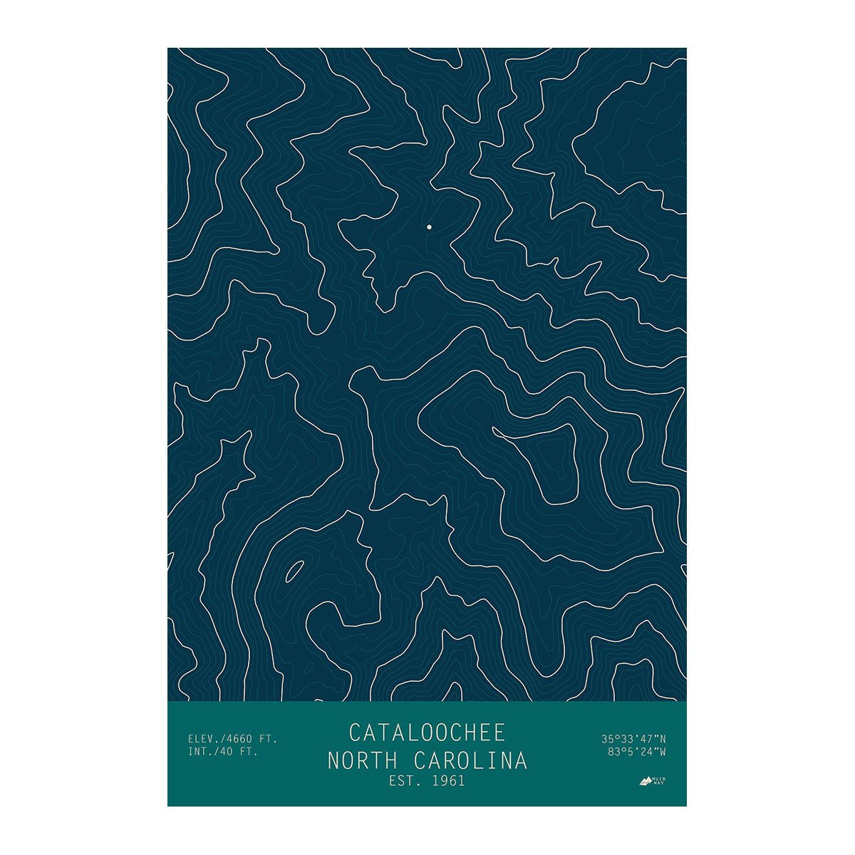 Cataloochee, North Carolina - Muir Way - TOPO Series