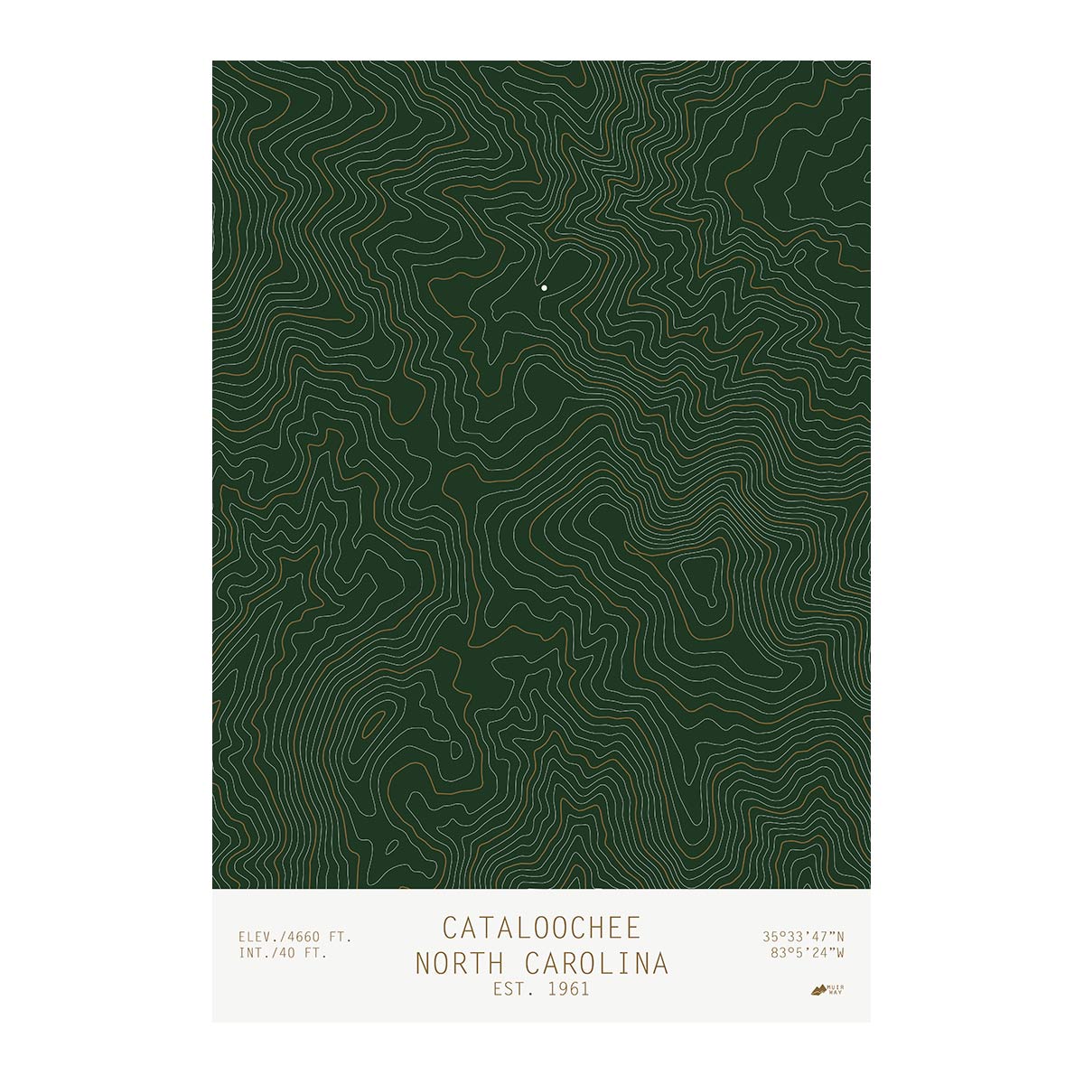 Cataloochee, North Carolina - Muir Way - TOPO Series