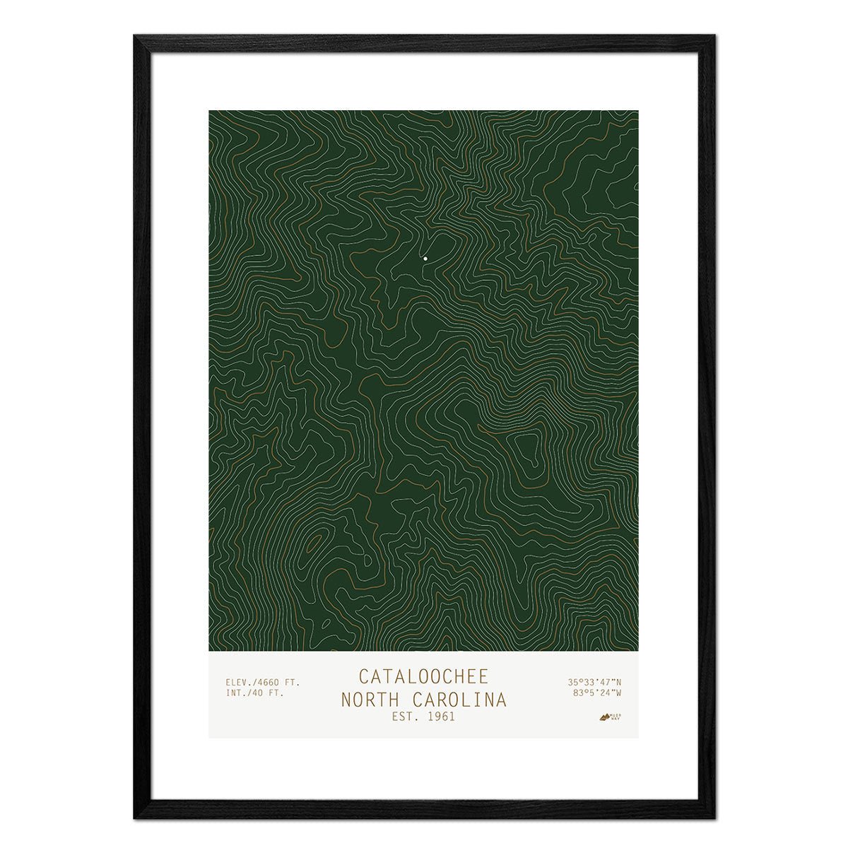 Cataloochee, North Carolina - Muir Way - TOPO Series