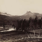 Cathedral Peak from Soda Springs, Yosemite 1868 - Muir Way - Photograph