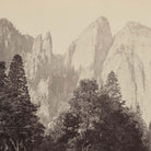Cathedral Rock and Spires, Yosemite 1868 - Muir Way - Photograph