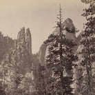 Cathedral Spires, Yosemite 1868 - Muir Way - Photograph