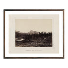 Cathedral Peak from Soda Springs, Yosemite 1868 - Muir Way - Photograph
