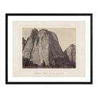 Cathedral Rock, Yosemite 1868 - Muir Way - Photograph