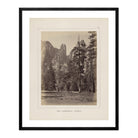 Cathedral Spires, Yosemite 1868 - Muir Way - Photograph
