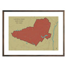 Catskill Park Map - Muir Way - National Park