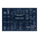 Cocktail Construction Chart - Muir Way - Vintage Map