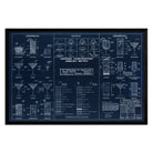 Cocktail Construction Chart - Muir Way - Vintage Map