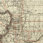 Colorado 1879 Map - Muir Way - Vintage Map